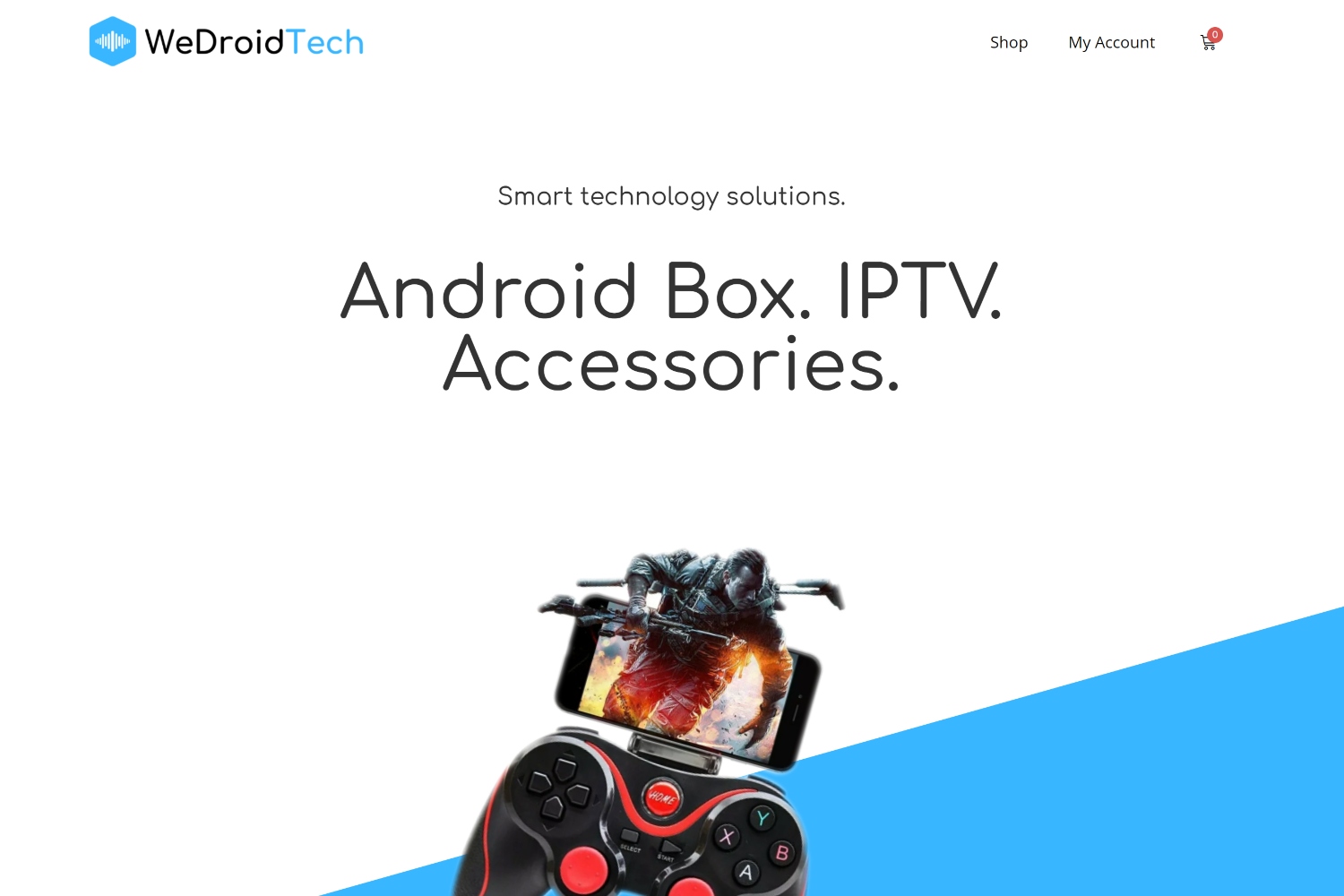 wedroidtech website screenshot